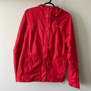 Red Columbia jacket